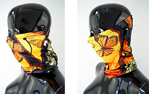 Butterflies of Hope Tubular Scarf