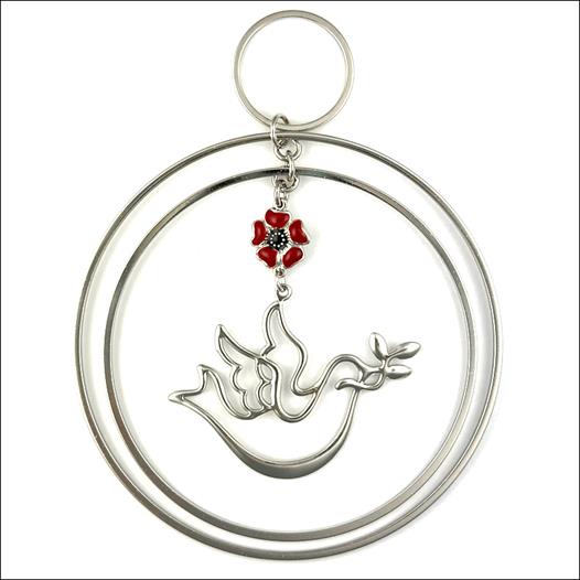Poppy Flower Remembrance Ornament