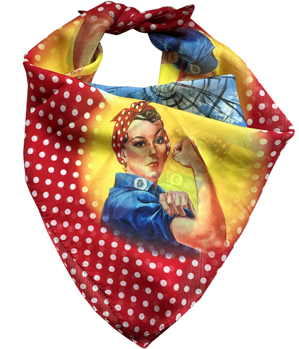 You Can Do It! Silk Scarf