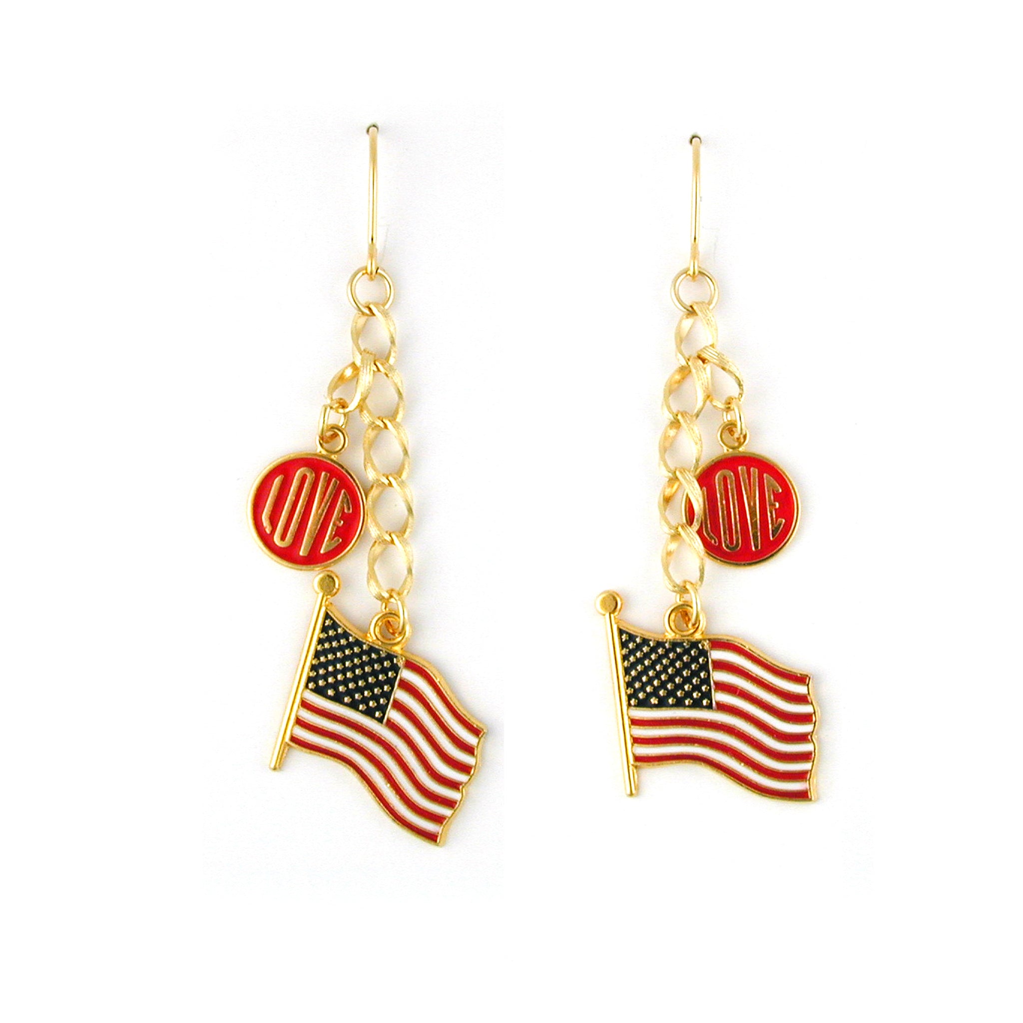 Stars and Stripes Earrings