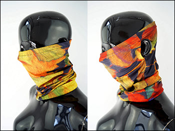 Leaves of Rebirth Tubular Scarf