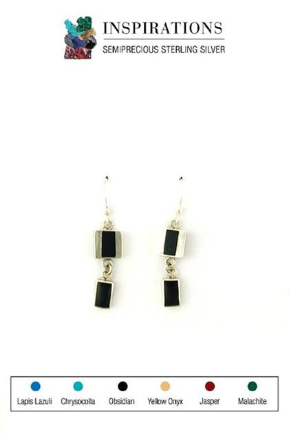 Obsidian Earrings