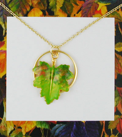 Leaves of Rebirth Necklace